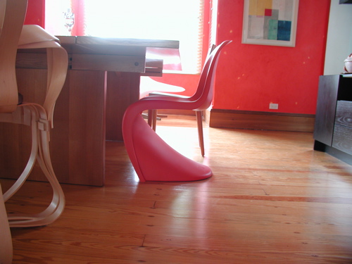 Panton Chair in Dining Room